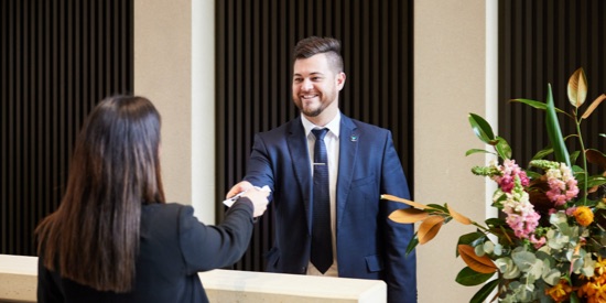 An artist’s impression of office workers working in one of the tenant offices at 50 First Avenue.